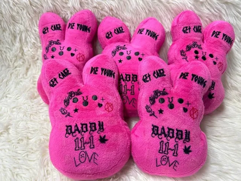 5.5"-6" Customized Tattooed Lil Peep Inspired Peep Plush - Various Colors