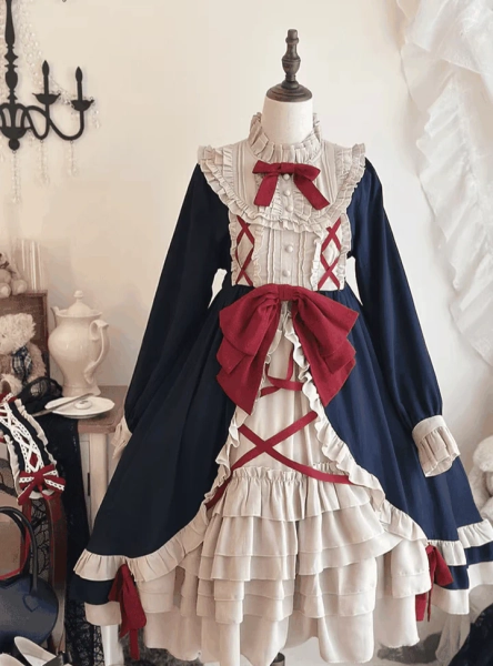 Halloween Plus Size Lolita OP Dress