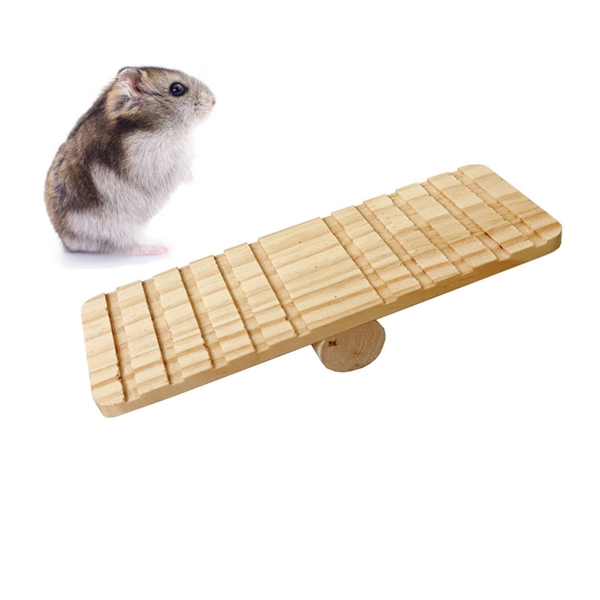 Hamster Bridge Seesaw Toy Resting Bridge for Hamster for Guinea Pigs, Gerbils Molar Toy Bridge - Walmart.com