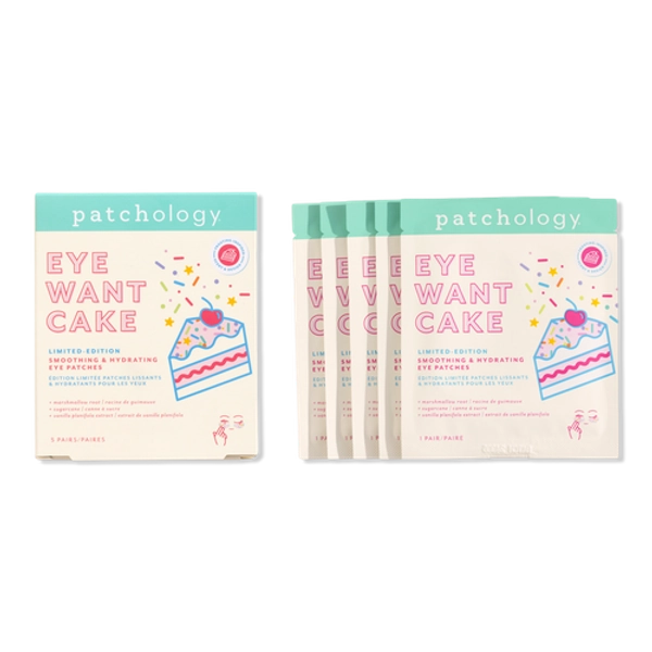 Eye Want Cake Smoothing & Hydrating Eye Patches - 5 pair