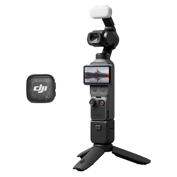 Caméra sport Dji Osmo Pocket 4 Creator Combo Gris Anthracite