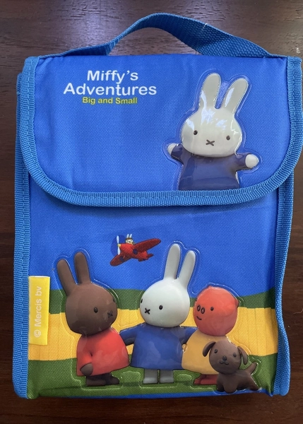 Miffy’s Adventures Big and Small Insulated Soft Lunch Cooler Bag Tote RARE