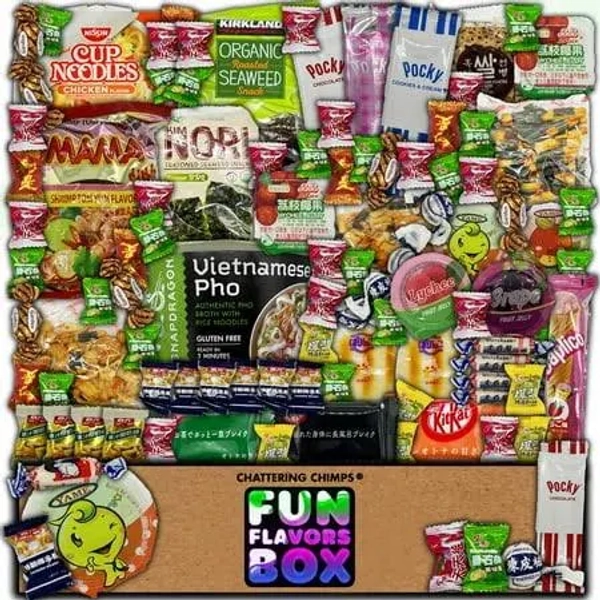 Fun Flavors Box Asian Snacks Box