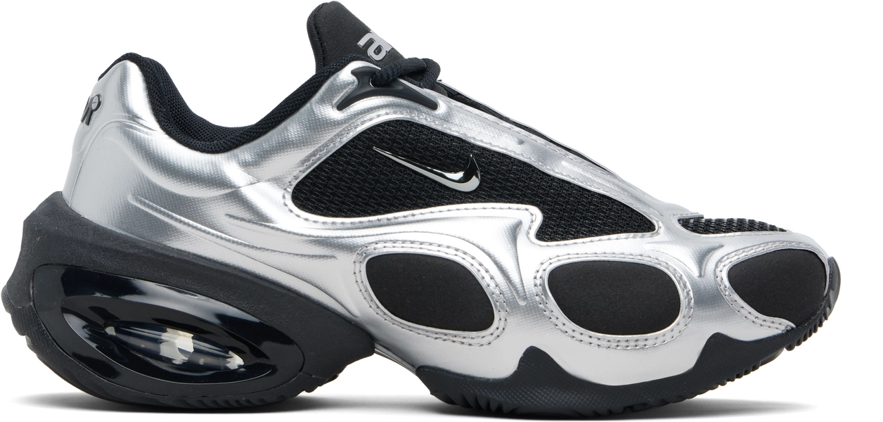 Black & Silver Air Max Muse Sneakers