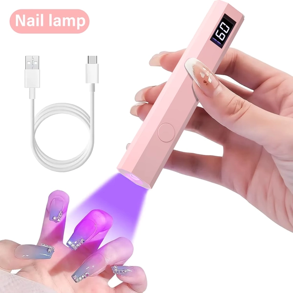 YIKOOLIN Convenient Rechargeable Nail Dryer UV LED Handheld Lamp Fast Curing All Gel Polish Mini Manicure Tool USB Portable Ligh - AliExpress 