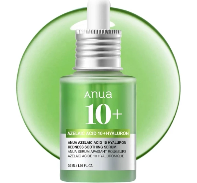 Anua Azelaic Acid 10 Hyaluron Redness Soothing Serum
