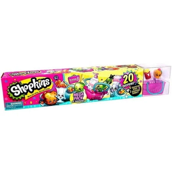 Shopkins Season 3 Mega Pack of Action Figures, 0.5 lbs, Other