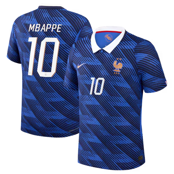 Kylian Mbappé France National Team Nike 2026 Home Match Authentic Jersey - Blue