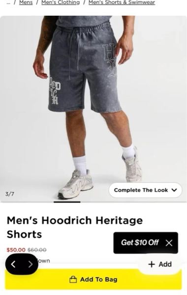 Men's Supply & Demand Mesa Denim Shorts - Size S