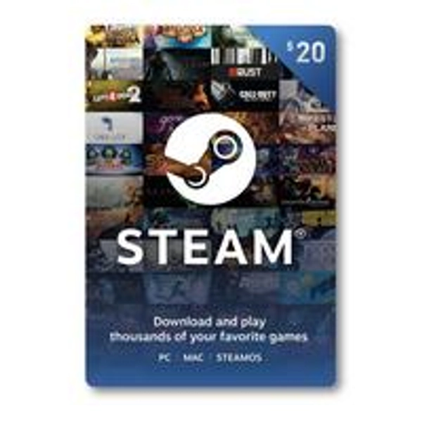 Valve Steam Wallet Gift Card