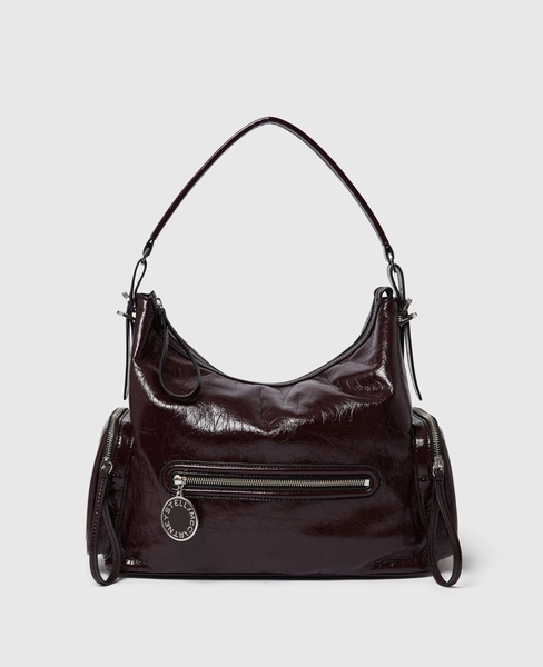 Dartmoor Cracked Patent Shoulder Bag
