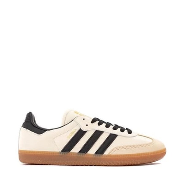 Womens adidas Samba OG Athletic Shoe - Cream White / Core Black / Sand Strata