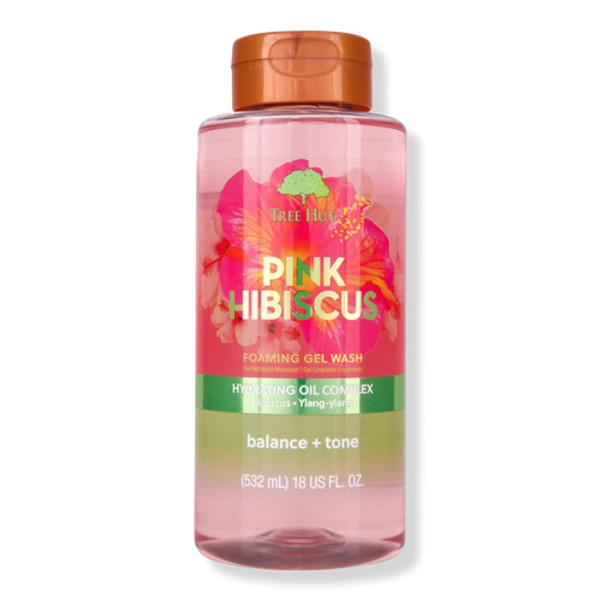 Foaming Gel Body Wash - Pink Hibiscus