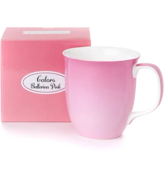Rob McIntosh Colors Ballerina Pink Java Mug