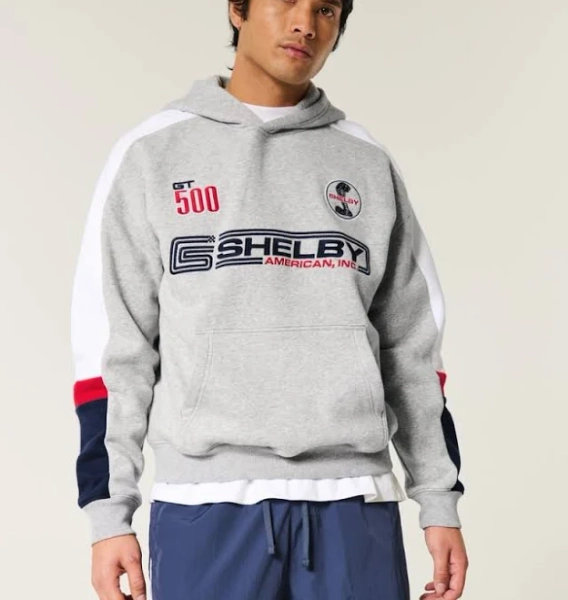 Men's Boxy Graphic Hoodie
