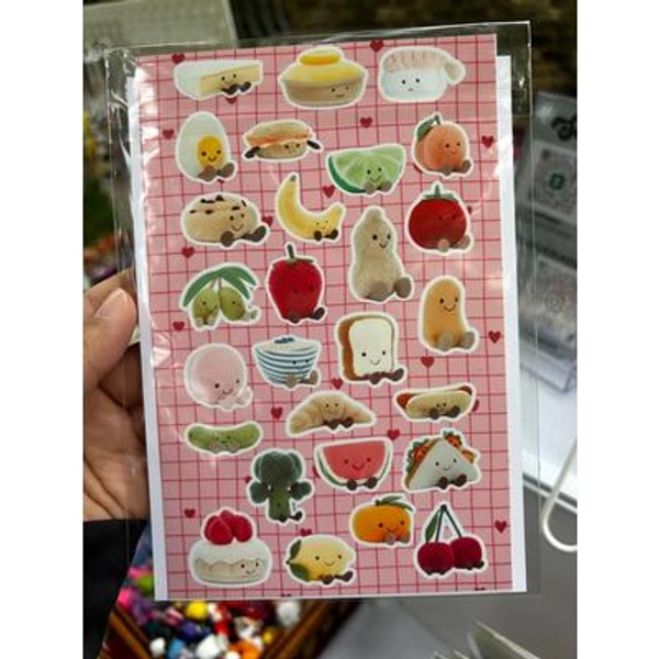 jellycat stickers