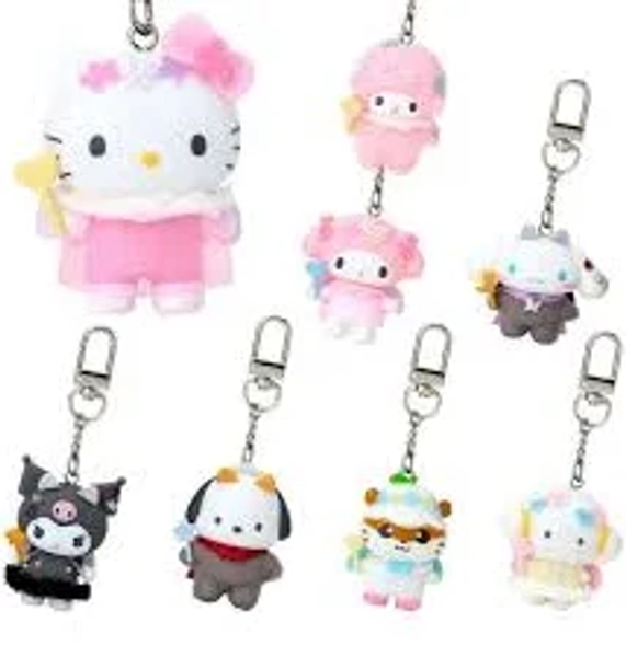 Sanrio Characters Angels and Devils Secret Keychain Blind Box