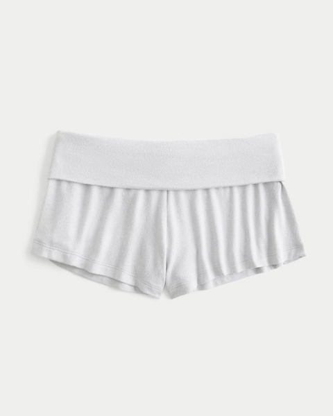 Always Cozy Foldover Flutter Shorts