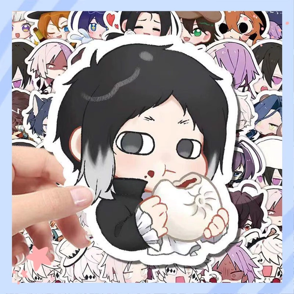 Bungo Stray Dogs Journal Decor Stickers,Suitcase, computer, water bottle stickers