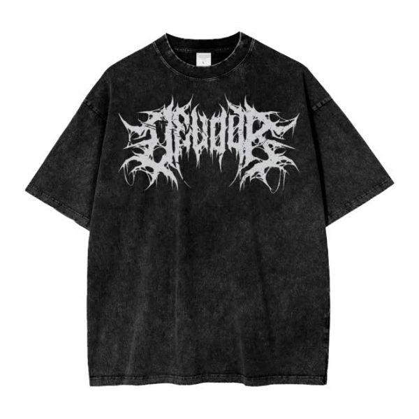 Cerberus Devour Grunge Acid Washed Tee