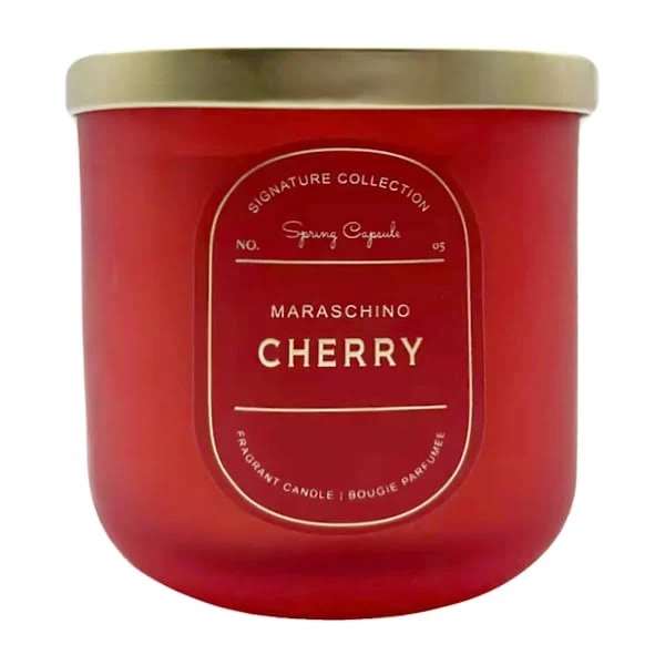 At Home Maraschino Cherry Scented Jar Candle