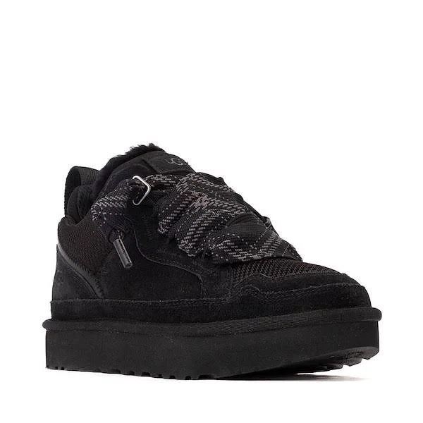 Womens UGG Lowmel Sneaker - Black - Size 10