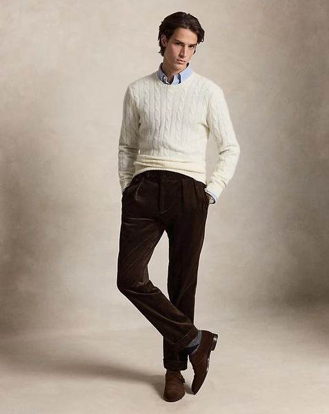 The Iconic Cable-Knit Cashmere Jumper