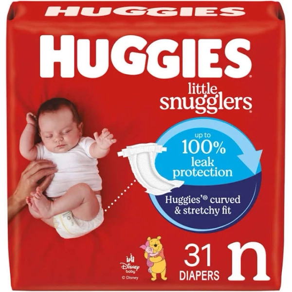 Baby Diapers Huggies Little Snugglers