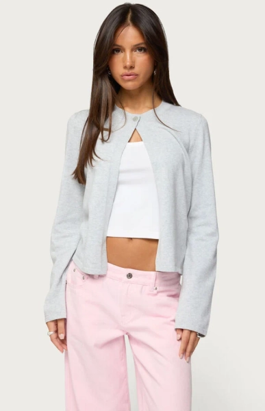 Jenie Split Front Knit Cardigan