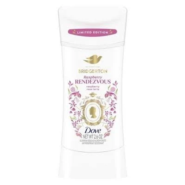 Dove Beauty Bridgerton Limited Edition Antiperspirant & Deodorant Stick Raspberry Rendezvous