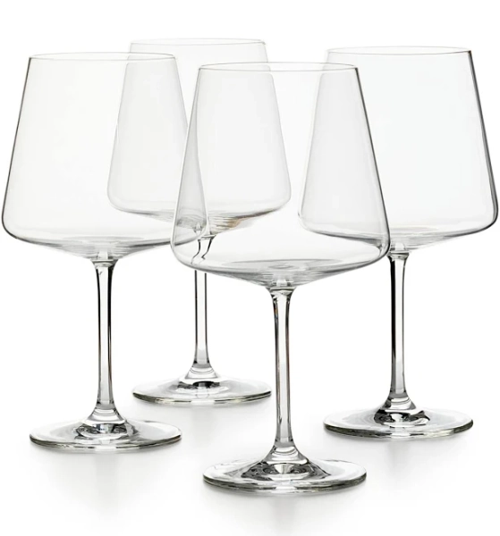 Macy's The Cellar Flur Collection Wine Glasses
