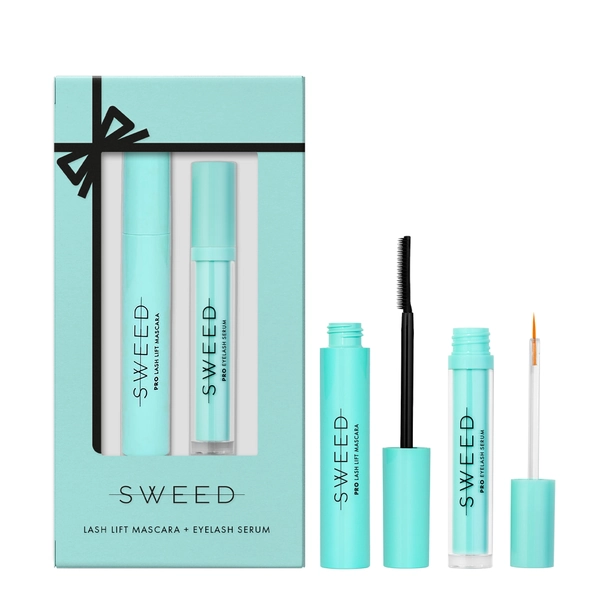 Sweed Lash Lift Mascara & Eyelash Growth Serum Set
