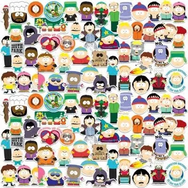 South Park Character Deluxe Vinyl Stickers