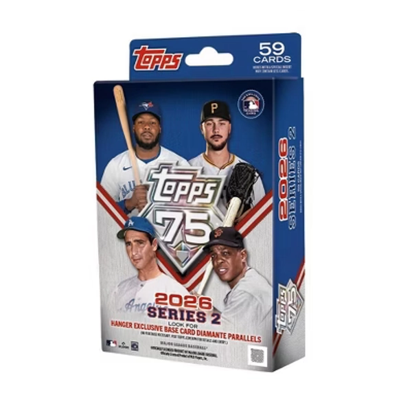 2026 Topps MLB Series 2 Baseball Trading Card Hanger Pack