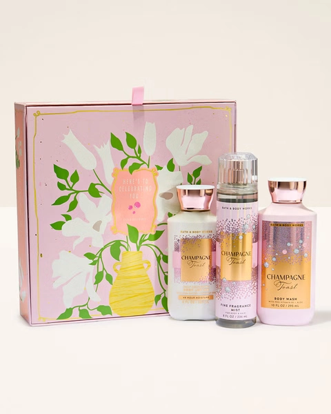 Champagne Toast Gift Set- Bath and Body works