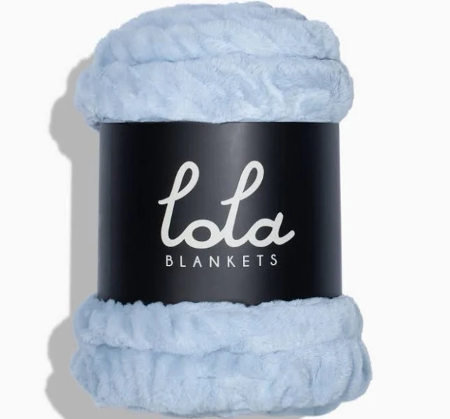 Sky Blue Blanket | Lola Blankets Medium