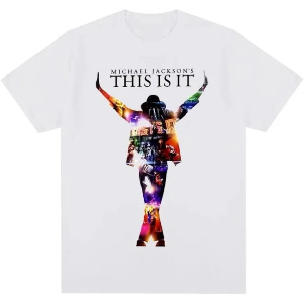 Vintage Michael Jackson Cotton T-Shirt
