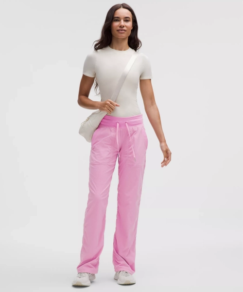 Dance Studio Mid-Rise Pant *Regular - Pink Frosting - 14