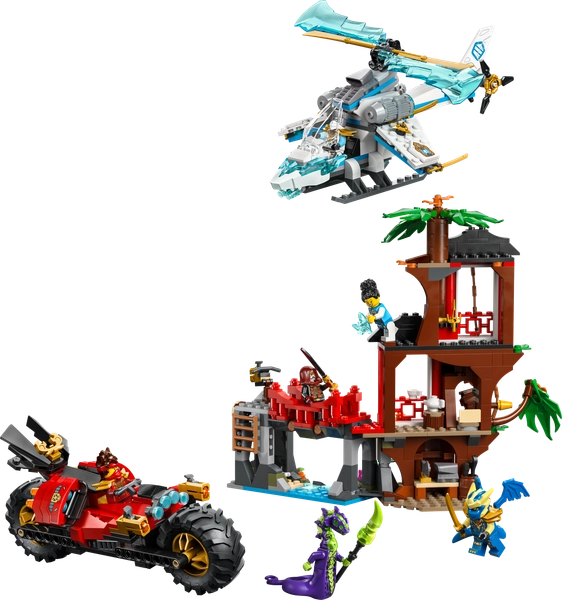 Ninja Vehicle Tree House Battle