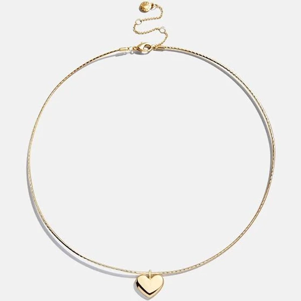 BaubleBar Jelane Heart Pendant Wire Necklace