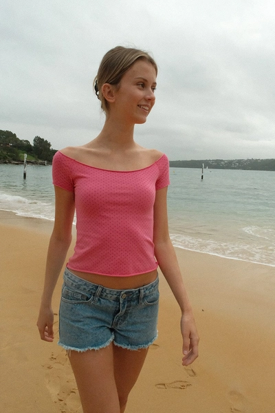 Bonnie Polka Dots Top