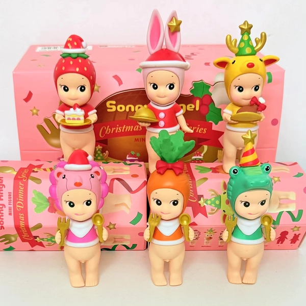 High Quality New Sonny Angel Mini Figure Christmas Dinner Series Blind Box Cute Mini Anime Decorative Children's Surprise Gift - AliExpress 