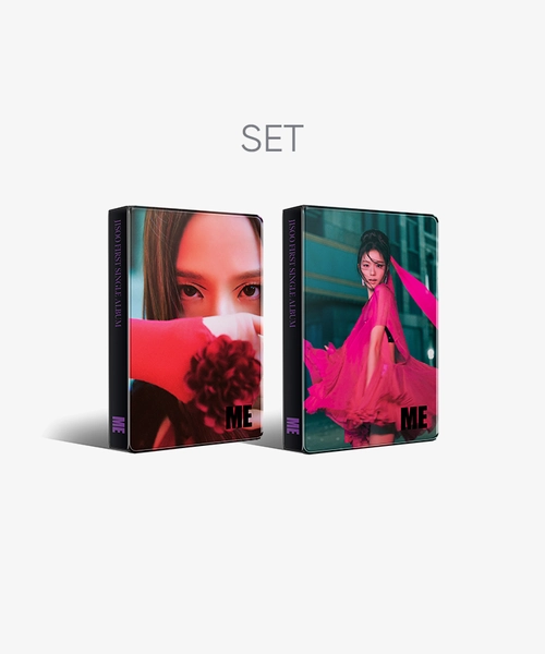 JISOO FIRST SINGLE ALBUM [ME] YG TAG ALBUM (LP Ver.) SET
