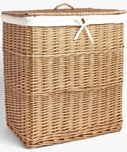 John Lewis Willow Double Laundry Basket