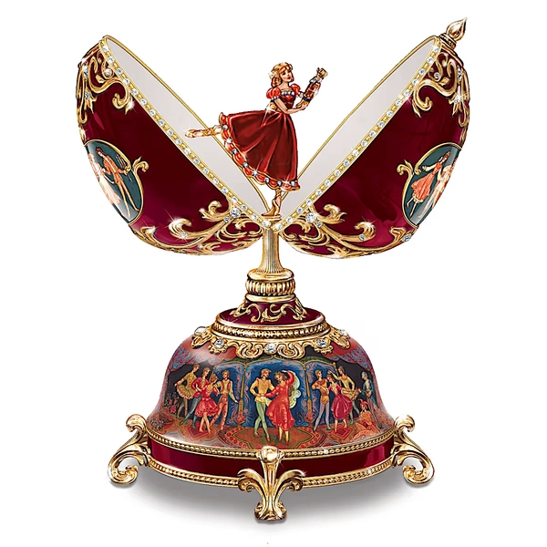 "Clara And The Nutcracker" Peter Carl Fabergé-Style Egg