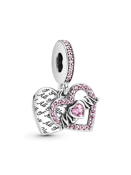 Heart & Mom Dangle Charm