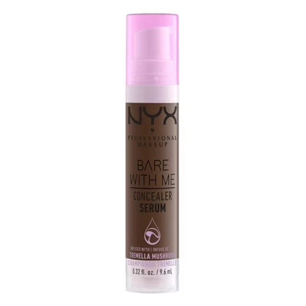 NYX Professional Makeup Bare With Me Concealer Serum  Medium Coverage  Deep  0.32 fl oz