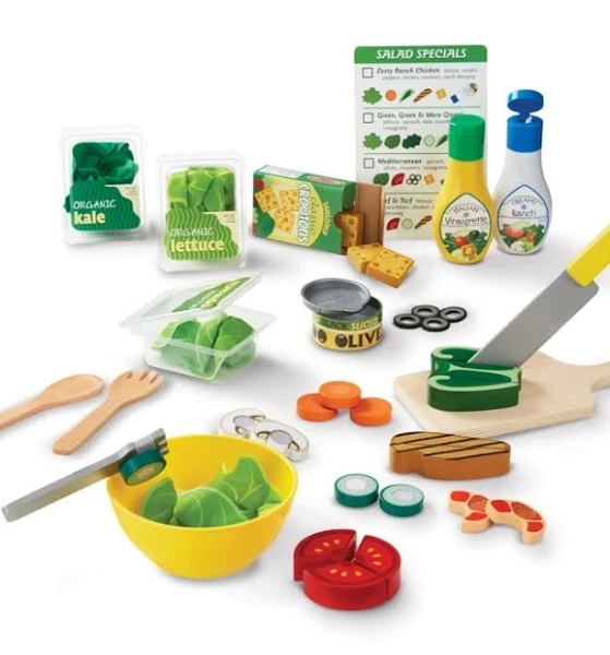 Melissa & Doug Slice and Toss Salad Set