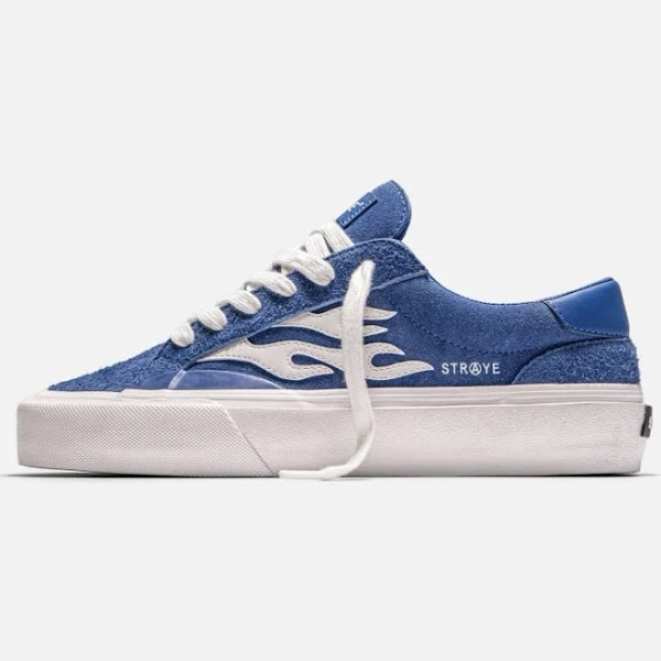 STRAYE Logan Low Top Hairy Suede Skate Shoes