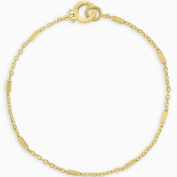 Vixen Collection Gorjana Tatum Dainty Gold Bracelet